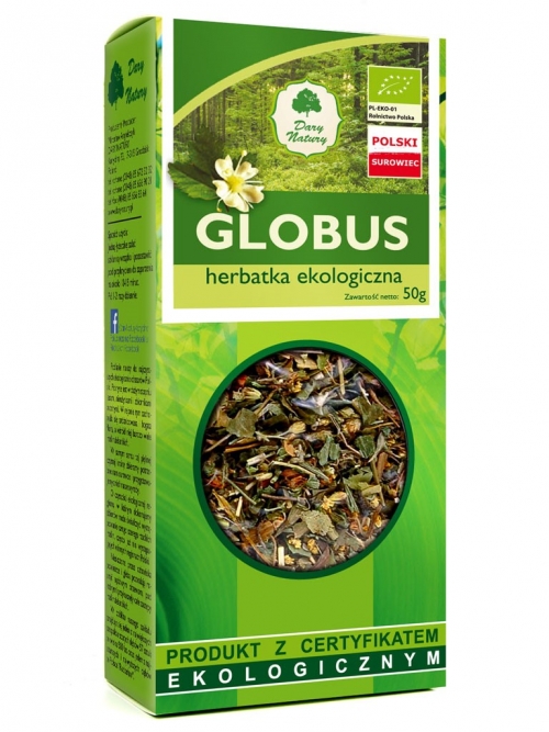 Herbatka Globus EKO 50g | Dary Natury