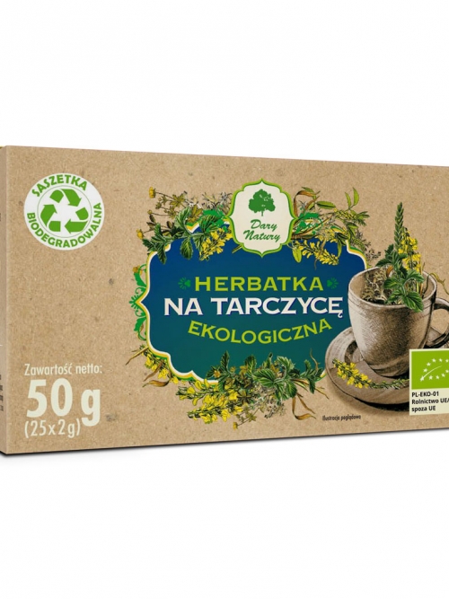 Herbatka na tarczycę EKO 25x2g | Dary Natury