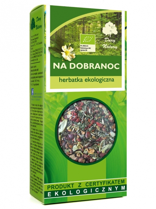 Herbatka na dobranoc EKO 50g | Dary Natury