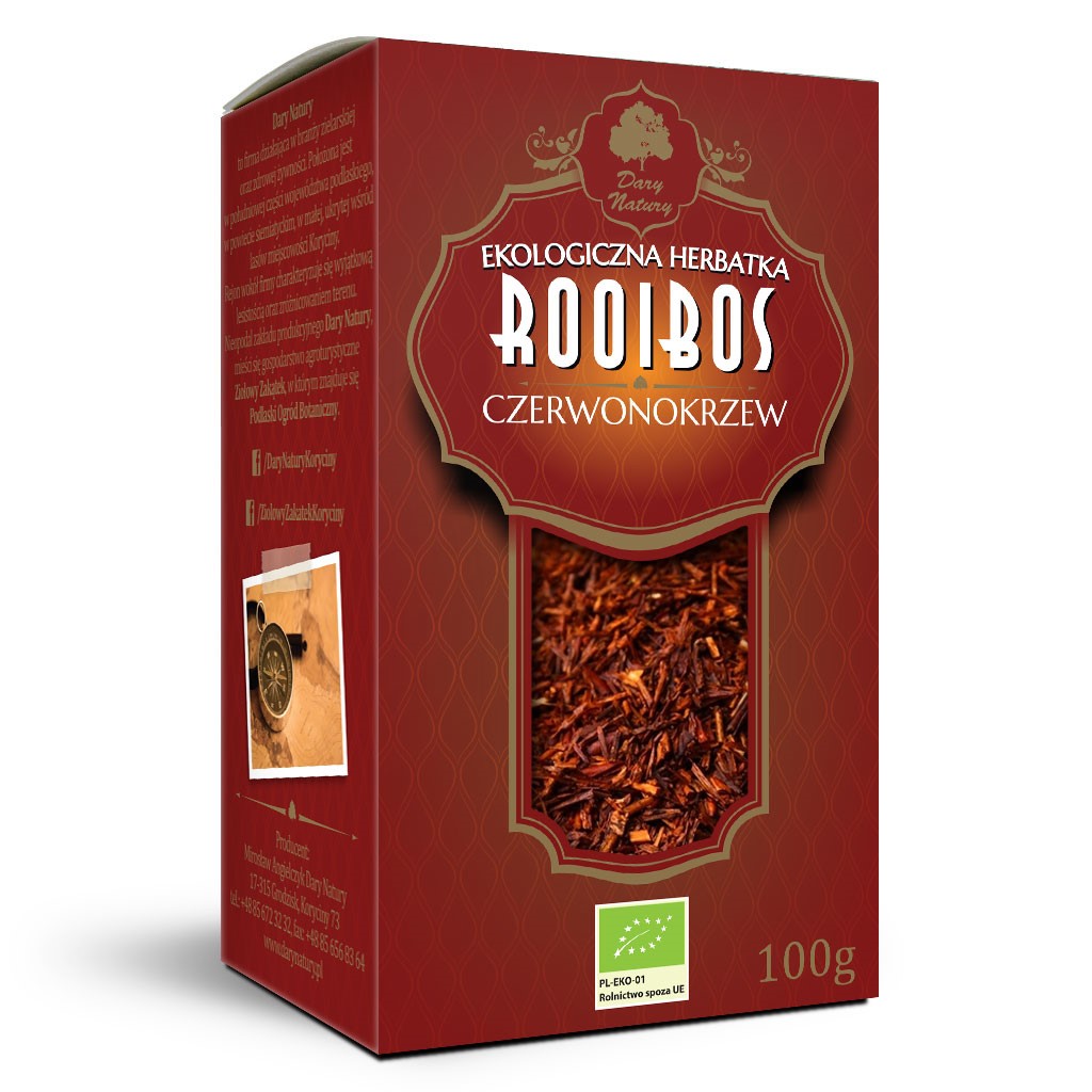Herbata Rooibos EKO 100g | Dary Natury